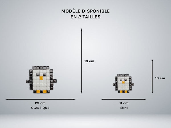 Kit mosaïque "Paul le pingouin" - Invasions.fr